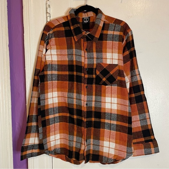 SOLD ON FACEBOOK Tango Hotel Flannel Button Down Shirt - Picture 7 of 7